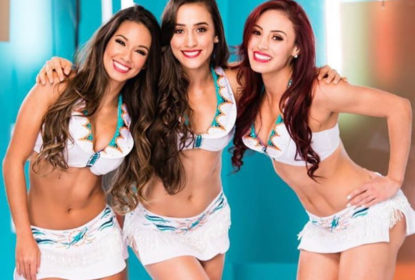 Cheerleaders dos Dolphins dançam ao som de Anitta - The Playoffs