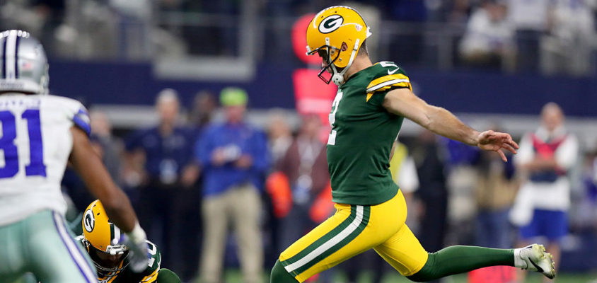 Mason Crosby decide vitória dos Packers contra os Cowboys