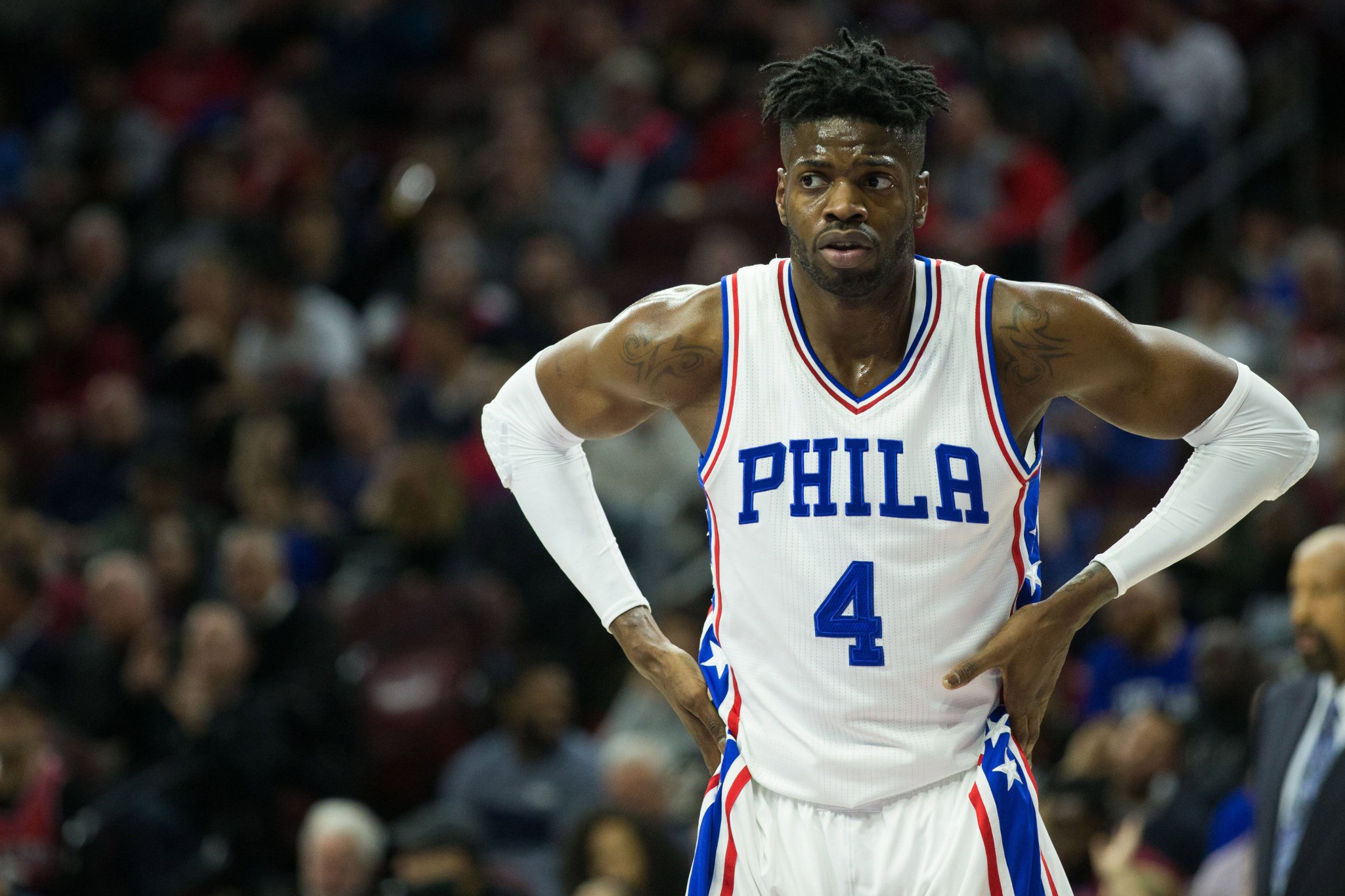 The Playoffs Nerlens Noel é Diagnosticado Com Concussão Após Lance Com Wiggins 6892