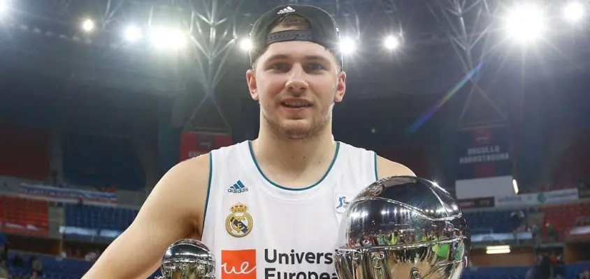 Luka Doncic é campeão nacional pelo Real Madrid