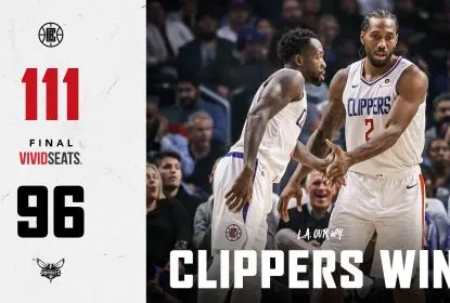 Com grande atuação de Kawhi Leonard, Clippers vencem os Hornets - The Playoffs
