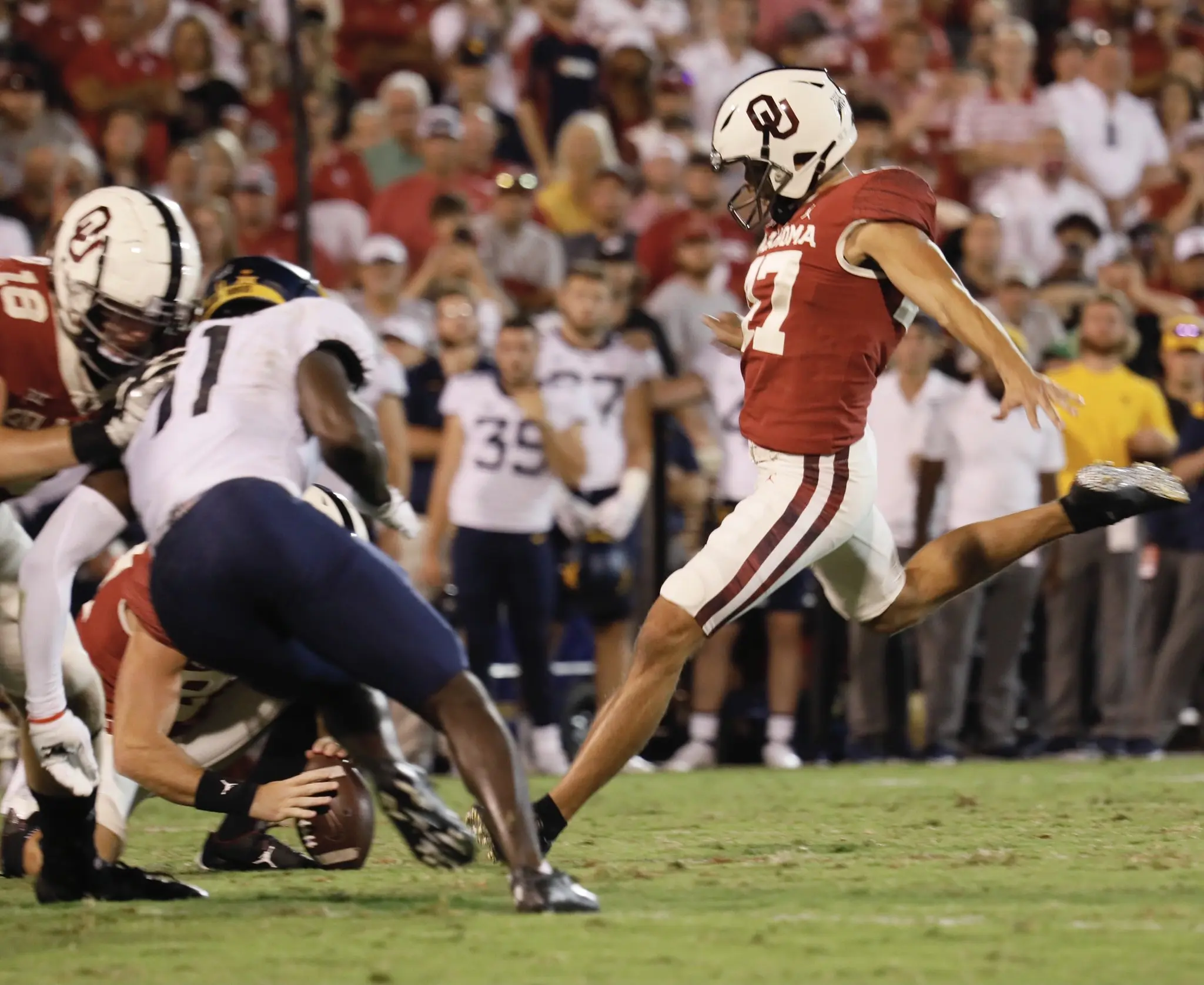 The Playoffs Com Field Goal No ltimo Lance Oklahoma Vence West Virginia