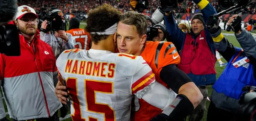 Bengals Chiefs in AFC Championship Game back-to-back - Patrick Mahomes and Joe Burrow