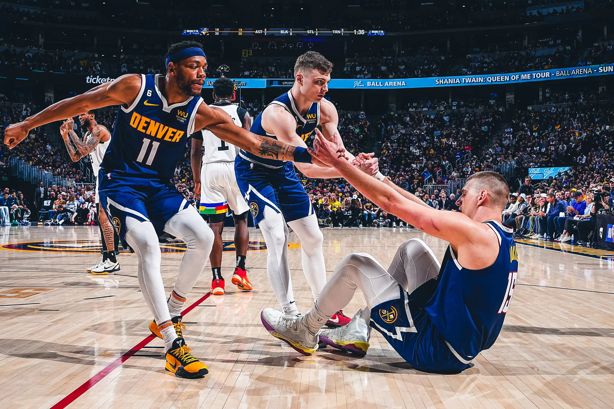 Nuggets vencem Timberwolves com show de Jamal Murray