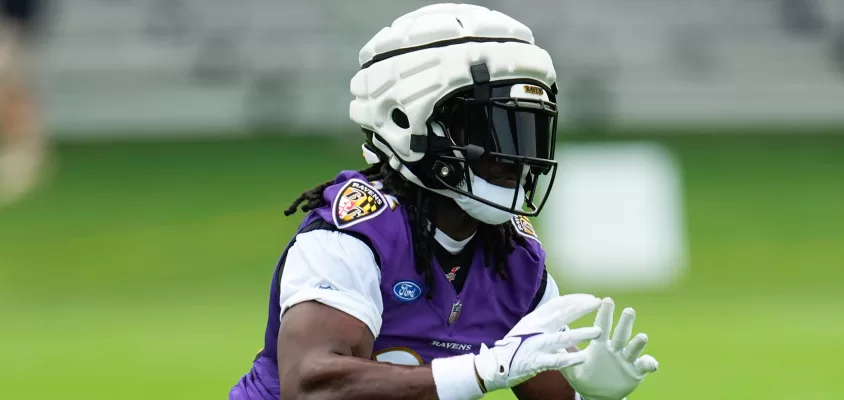 Melvin Gordon em ação pelos Ravens