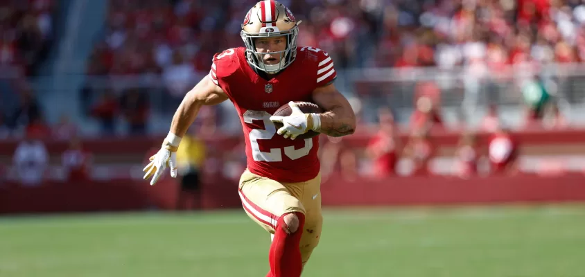 San Francisco 49ers RB Christian McCaffrey - NFL Power Ranking 2023