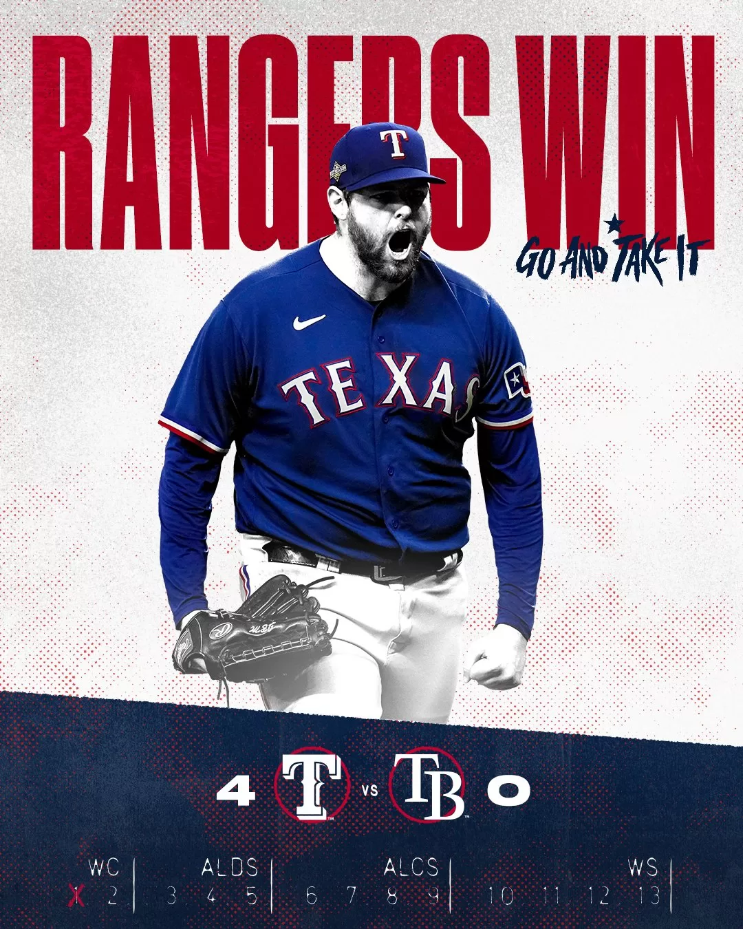 MLB: Texas Rangers vence jogo 3 e abre vantagem contra os Diamondbacks