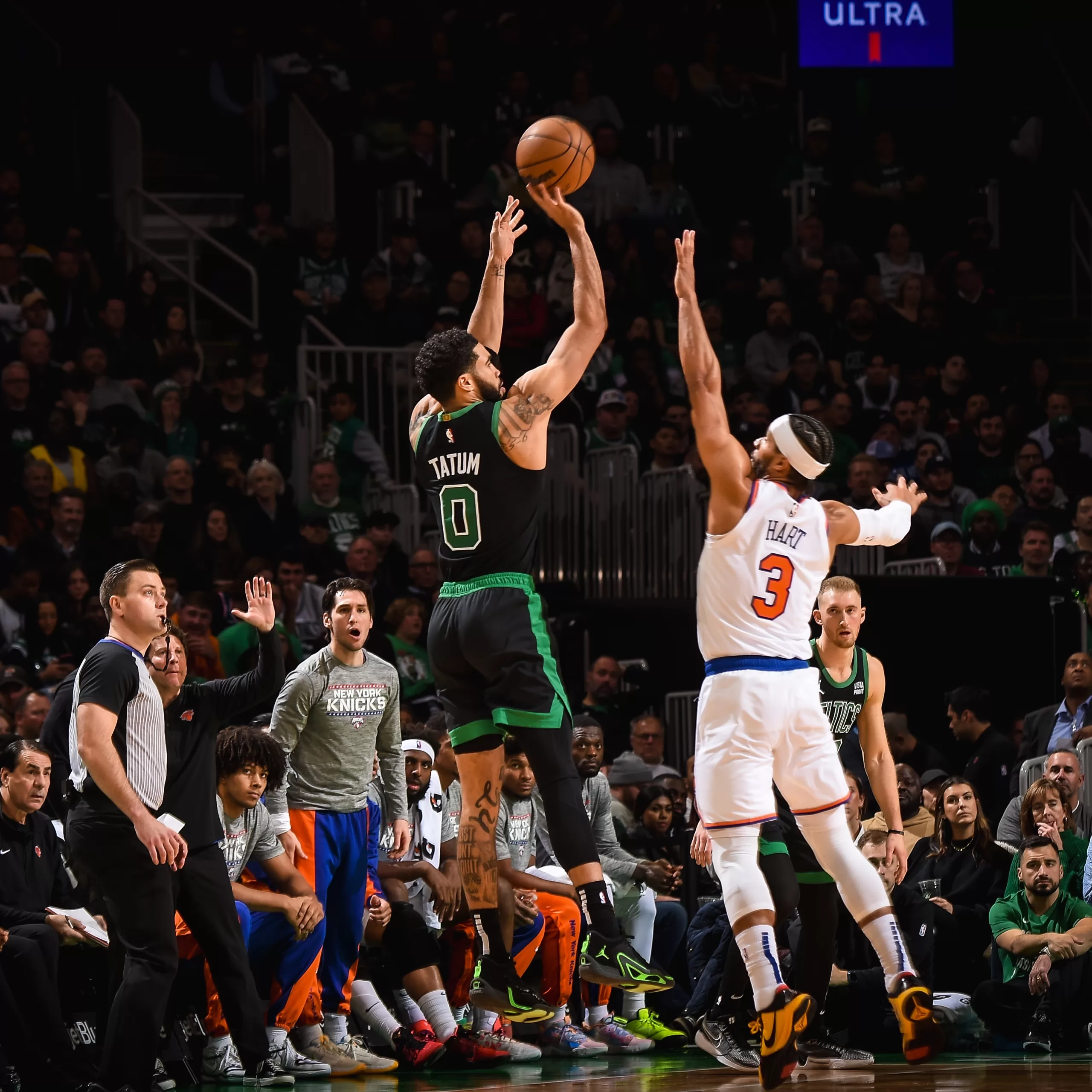 The Playoffs » Boston Celtics derrota New York Knicks com recorde de cestas  de três pontos convertidas » The Playoffs