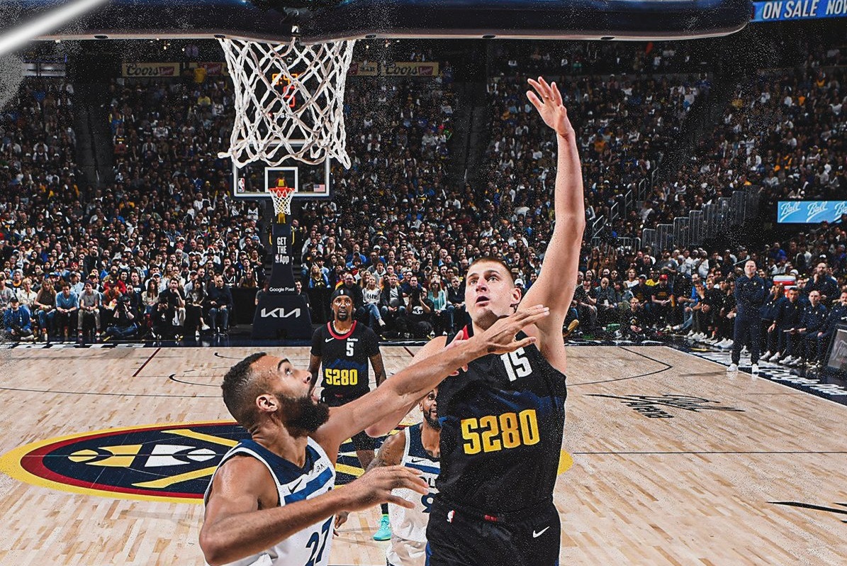 Nuggets vencem Timberwolves com show de Jokic e ficam a uma vitória das Finais do Oeste