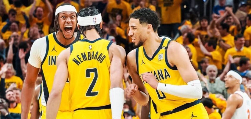 Turner, Nembhard, Haliburton - Indiana Pacers