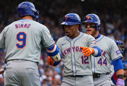 Com três home runs, Mets derrotam Cubs e levam série fora de casa - The Playoffs