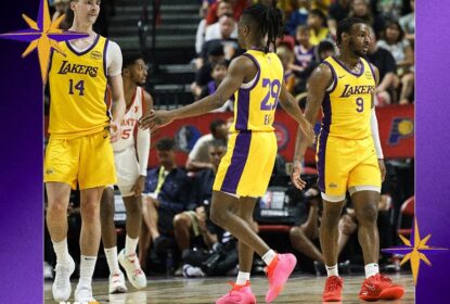 Lakers vencem Hawks em atuação sólida de Bronny James - The Playoffs