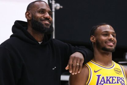 Bronny James será movido para G League depois de estrear pelos Lakers, diz jornalista - The Playoffs