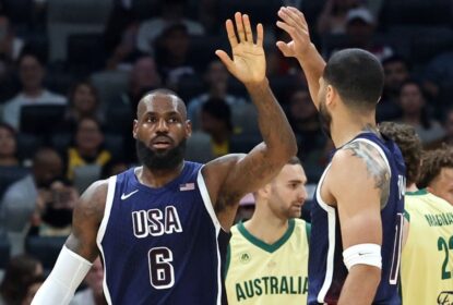 EUA batem Austrália e seguem invictos na preparação para as Olimpíadas - The Playoffs