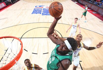 Em nova noite apagada de Bronny James, Lakers perdem dos Celtics na Summer League - The Playoffs